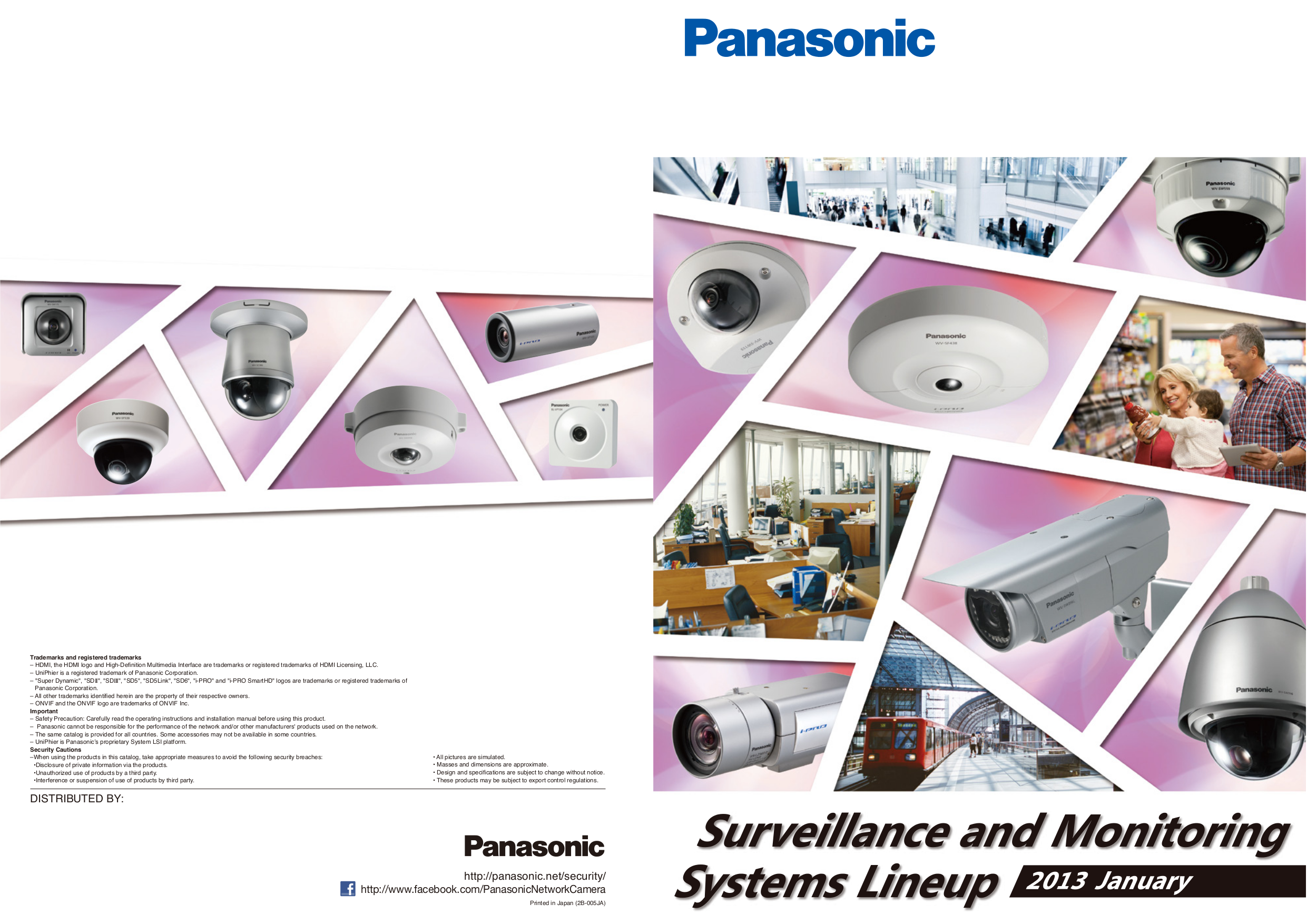 Download free pdf for Panasonic WVCW384 Security Camera manual