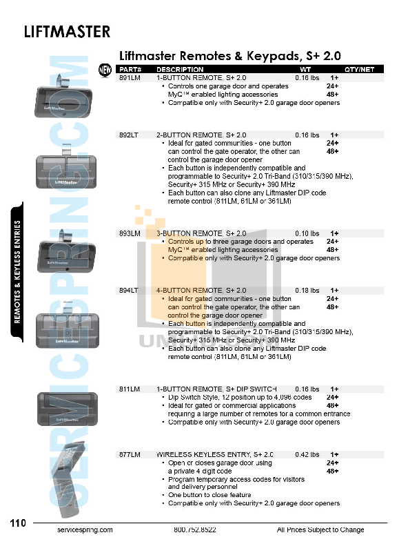 PDF manual for Genie Other Excelerator Garage Door Opener