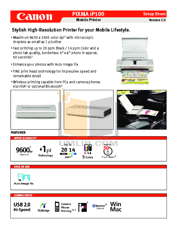 canon printer test page pdf