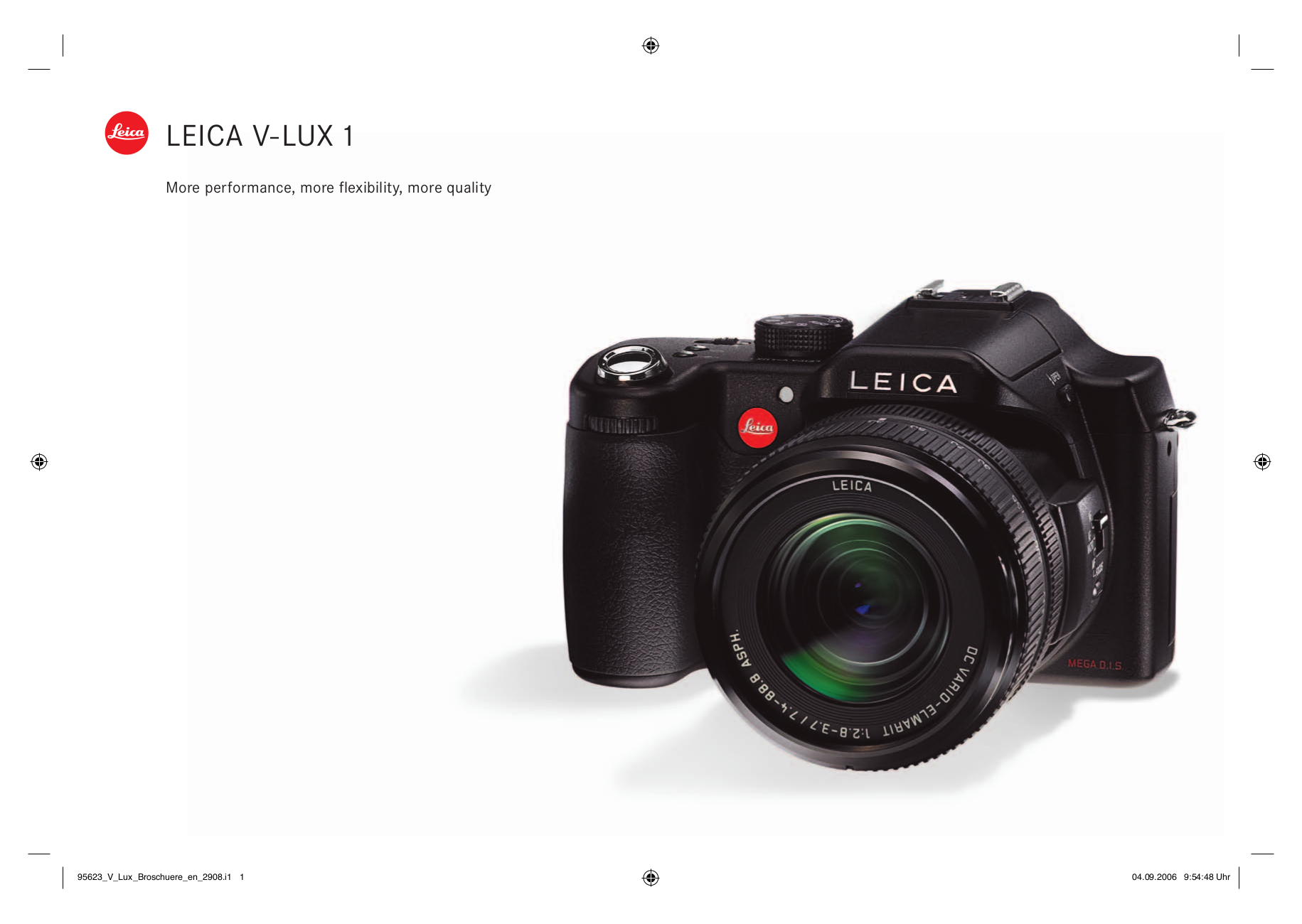 PDF Manual For Leica Digital Camera V-LUX 1