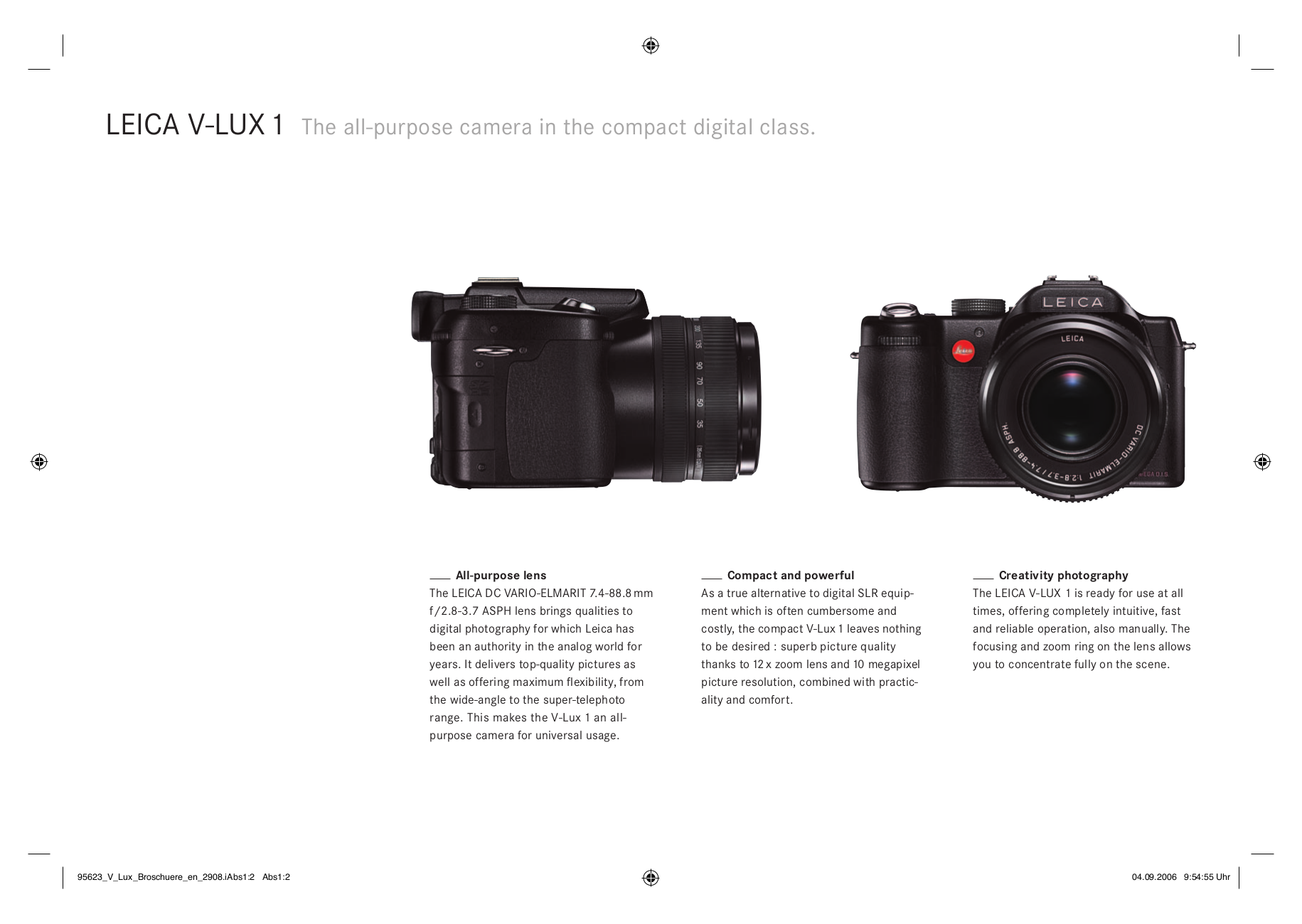 PDF manual for Leica Digital Camera V-LUX 1